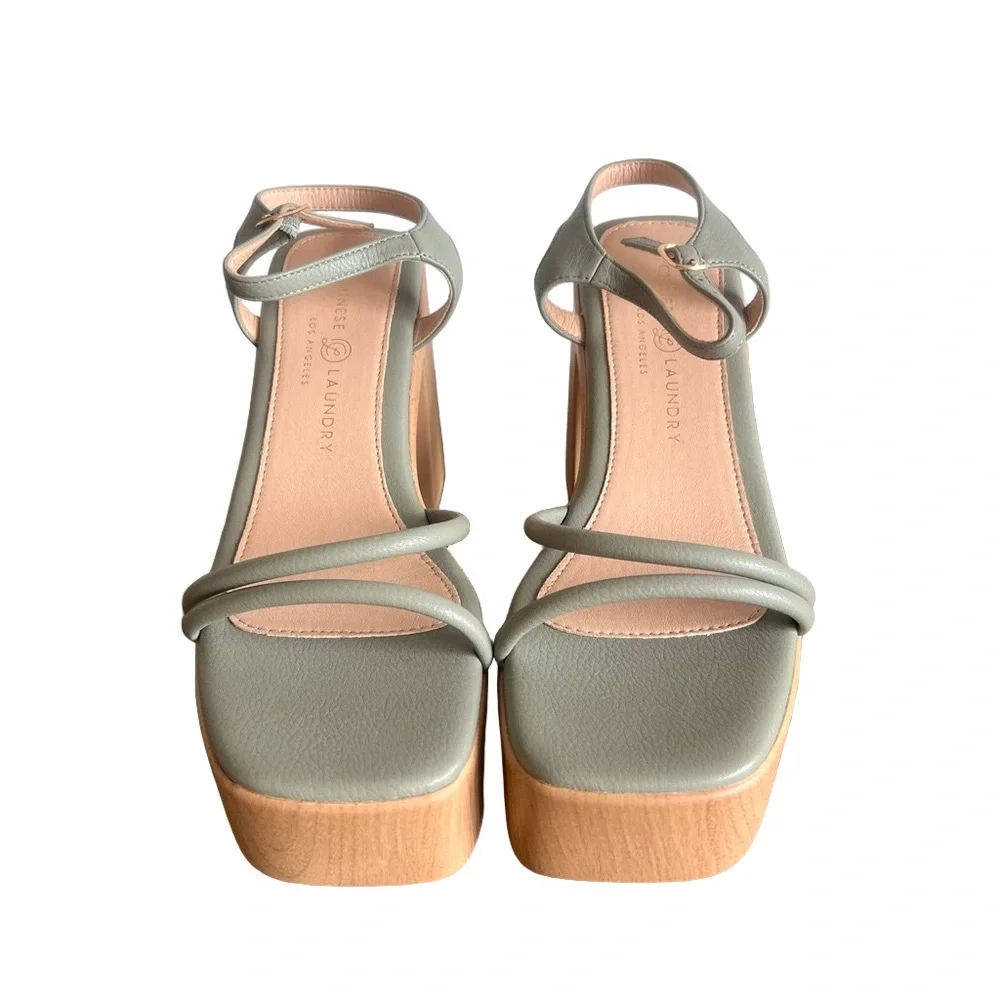 Chinese Laundry NEW Women's Avianna Smooth Heeled Sandal Size 9 #B1451